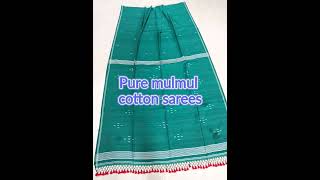 Pure mulmul cotton sarees/To shop 9810207913#purecotton#summercollection#myngels#shortvideo