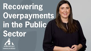 Recovering Overpayments in the Public Sector