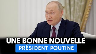 Vladimir Poutine fait le point sur l'économie Russe et la Fiscalité