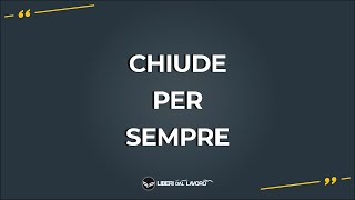 CHIUDE PER SEMPRE: Ultima Occasione