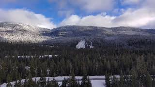 Drone footage at Alexander falls (British Columbia)