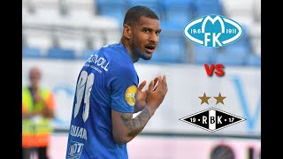 Hightlights Molde FK 1:0 Rosenborg BK 20•06•2020