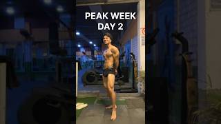 VEGETARIAN DIET PEAK WEEK DAY 2 #bodybuilding #minivlog #motivation #back #vlog #aesthetic #natural