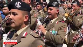 BANDA BRIGATA SASSARI SALUTA "VENTO DI SARDEGNA"