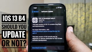 iOS 13 Beta 4 New Changes+Features and Review iPhone