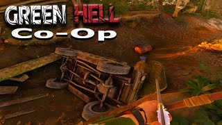 Damaged Jeep With Loot & New Cave Base | Endless Survival | Green Hell Co-Op Part 5