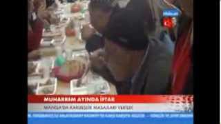 Soma'da Muharrem ayı iftarı TRT Haber'de...