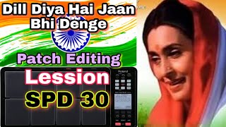 Dil Diya Hai Jaan Bhi Denge , SPD 30 Cover Patch Editing & Playing Procedure ||