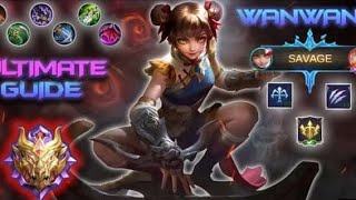 WanWan ultimate Savage in Mobile Legends | Wanwan best Build |MLBB #shorts