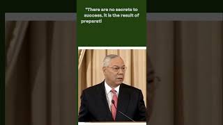 JBM - Quote from Colin Powell About Success