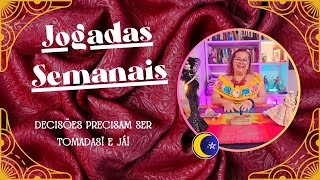 CARTAS DA SEMANA | DECISÕES PRECISAM SER TOMADAS! E JÁ!  (19 a 25 de NOV)