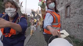 Barbican Theatre Backalley Giant Puppet Parade