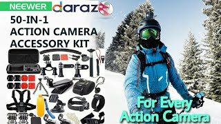 Best Accessory Kit for Gopro Hero Action Camera, All in one accessories kit for sport camera, Nepal.