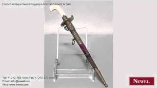 French Antique Sword Regence Arms and Armors for Sale