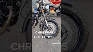 Herald Cafe 125!Xmas Collection #christmas #santa #motorcycle #elfontheshelf