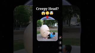 giant creepy head real 😱😳 found on google earth #shorts #youtubeshorts #googleearth