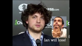 How Hans Niemann predicted Nepo would lose!  | | World chess championship  2021 | Carlsen vs Nepo