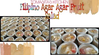 How to Make Filipino Agar Agar Fruit Salad