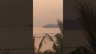 Yacht Ship Docked Benoa Beach Welcomes a Majestic Arrival