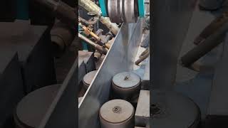 H beam welding line