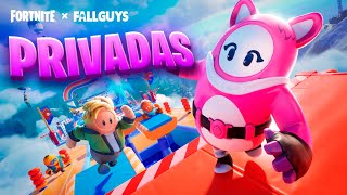 PARTIDAS PRIVADAS FORTNITE en directo AHORA ACTUALIZACION v30.40 en FORTNITE! (FALL GUYS, MINIGUN)