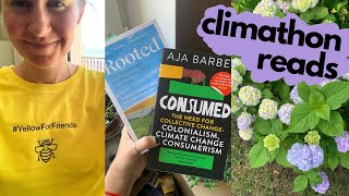 climathon reading vlog | repotting herbs and existential crisis