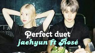 perfect duet - Jaehyun ft Rosé ll cover by AI