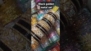 Black golden fancy set best quality #viralvideo #fashion #trending