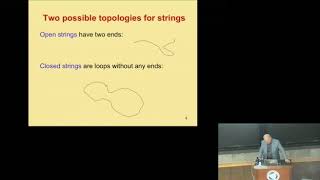 John Schwarz - STRING THEORY: PAST, PRESENT, and FUTURE