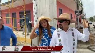 #PuebloViejo Avanza la transformación de la Zona Centro de Pueblo Viejo  #Veracruz #Transformación