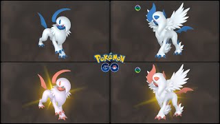 Pokemon GO: Mega Evolving Normal & Shiny Absol into Normal & Shiny Mega Absol