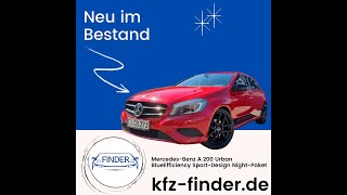 K 20242 - Mercedes Benz A 200 Urban BlueEfficiency - Sport Design - Night Paket