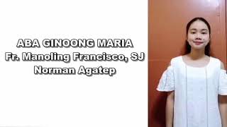 Aba Ginoong Maria