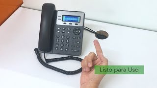 Preparando tu teléfono IP Grandstream GXP1600, GXP1610, GXP615