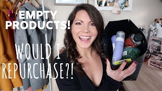 PRODUCTS I USED UP FEBRUARY 2020 + Would I Repurchase...?! hits + misses | EMPTIES | VLOG 146