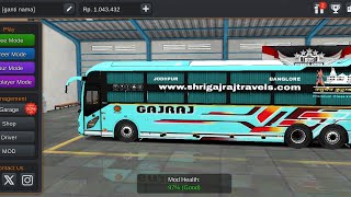 volvo bus sleeper 9600sGAJRAJTRAVELbussid mood bus indonesia  gaming short  new 2024 video