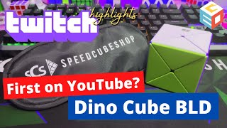 Solving Dino Cube Blindfolded | Geo_Cuber Twitch Highlight