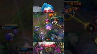 Jinx: The Queen of Chaos Dominates with a Quadrakill in Wildrift! #wildrift #shorts