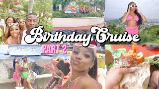 21ST BIRHDAY VACATION VLOG 🏝️PT. 2 **WE GOT KICKED OFF**| Shalaya Dae