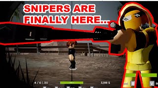 SNIPERS ARE FINALLY HERE... (Roblox Anomic)