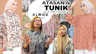 #ATASAN & #TUNIK MODIS YG KAYA CORAK HANYA DI ALMOD! #atasanwanita #tunikmuslim #grosir #lebaran