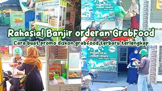 CARA BUAT PROMO DISKON GRABFOOD AGAR BANJIR ORDERAN TERBARU 2024 | USAHA IRT SAMBIL URUS KELUARGA