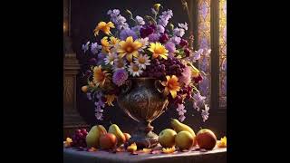 Fantasy art and relaxing music- Flowers, flowers, flowers- feb.08.2024 💐❤️