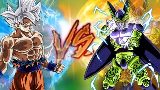 Goku MUI vs Cell Full Power with new moves - Stickman Warriors