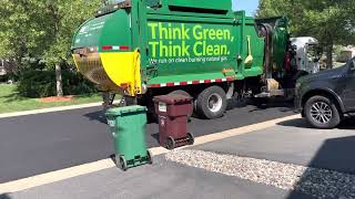 Waste Management ZR on Old Townhome Carts