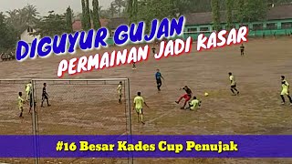 Nyaris Ricuh Penampakan Lapangan Penujak Saat Hujan Lebat