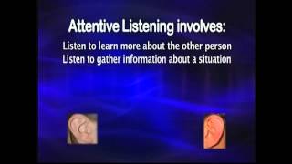 Good Communication - Attentive Listening - Helpful Problem Solving - CAA - HMP - Part - 2