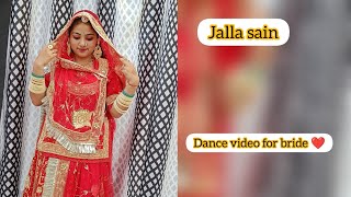 Jalla sain ll Newly bride dance video ll Ghoomar for bride ❤️ ll Ghoomar lover ll Royal rajput