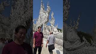 What a beautiful white temple in #chiangmai #thailand part - 6 #travel #shots