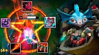 *NUEVO RUMBLE PENTAGRAMA* La BUILD con QUEMADURAS INFINITAS más OP del LOL🤮